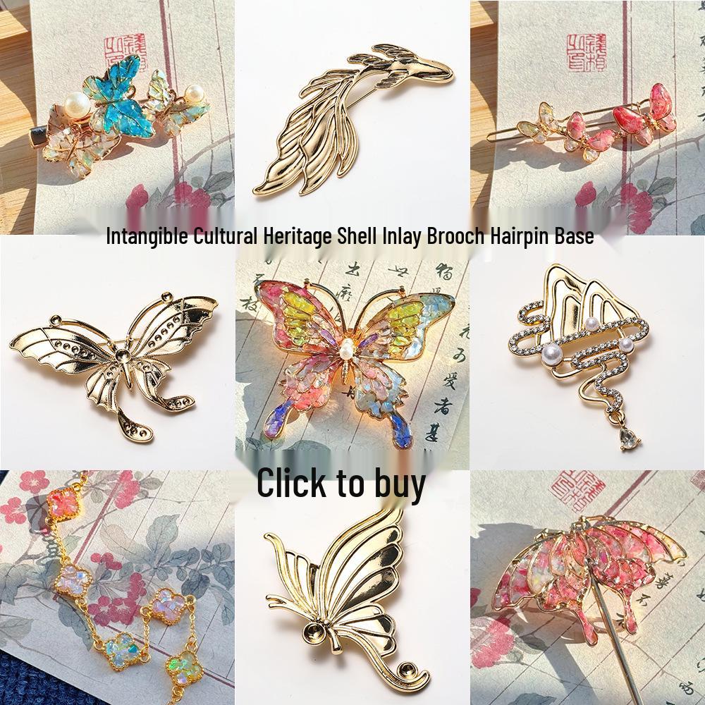 Mother-of-Pearl Nail Art & Hairpin Craft Kit