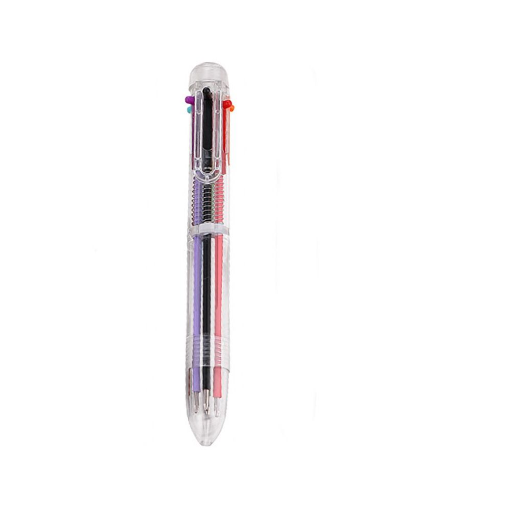 School Supplies Writing Pen 6 Colors Signature Pen Supplies Ballpoint Pen