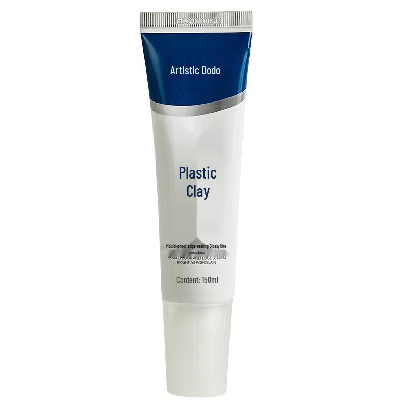 Waterproof Anti-Mold Sealant for Kitchen & Bathroom: White Plastic Steel Clay Glue