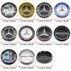 4pcs 56mm 60mm 75mm Car Wheel Center Logo Hub Cap For Mercedes Benz AMG Apple Tree W211 W205 W213 W203 C218 A207 CLA CLS E Class
