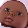 12 inch Newborn , African Infant black Kids Girl Holiday Birthday Gift - Pink