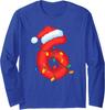 67 Meme Christmas Six Seven Funny Lights Unisex Long Sleeve Pullovers T-Shirt