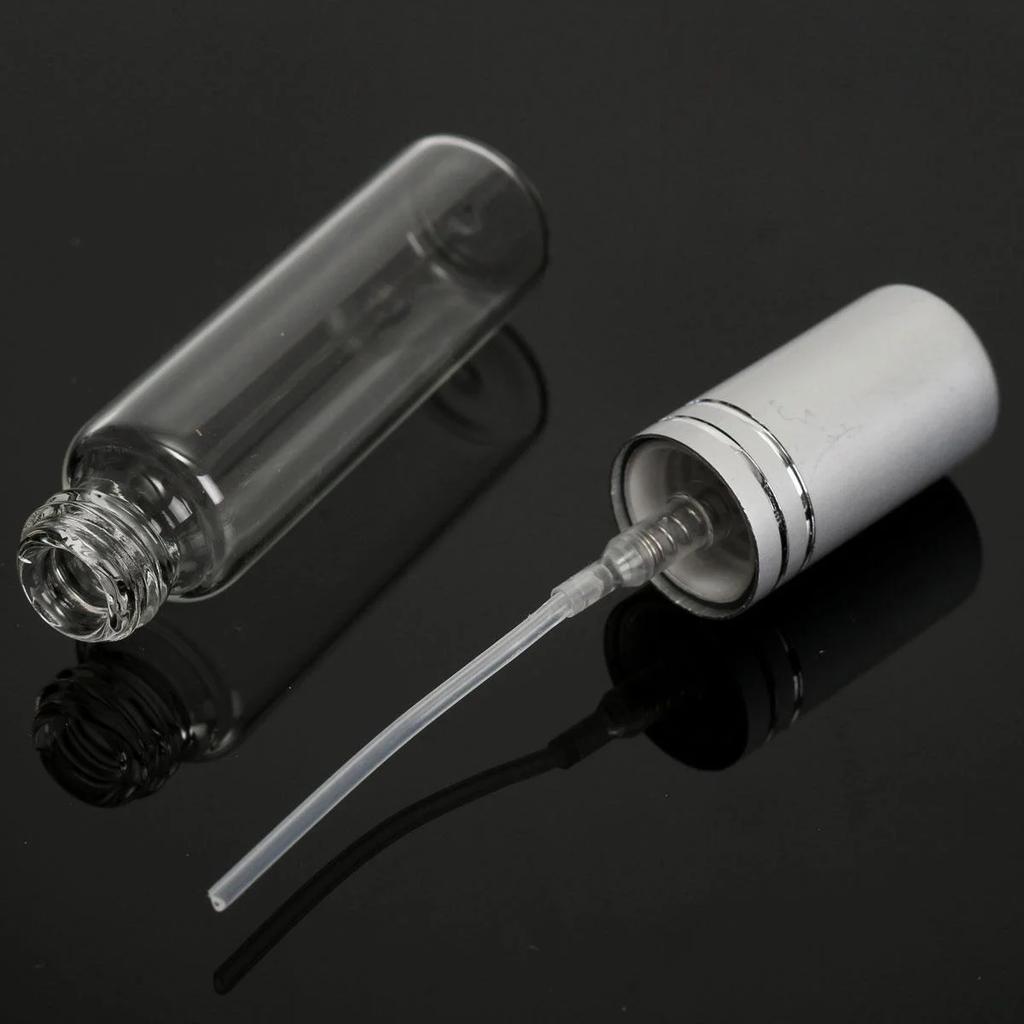 2Pcs 5Pcs 10ML Clear Spray Bottle Small Empty Glass Atomizer Perfume Bottles Mini Liquid Tonic Oil Cosmetic Container