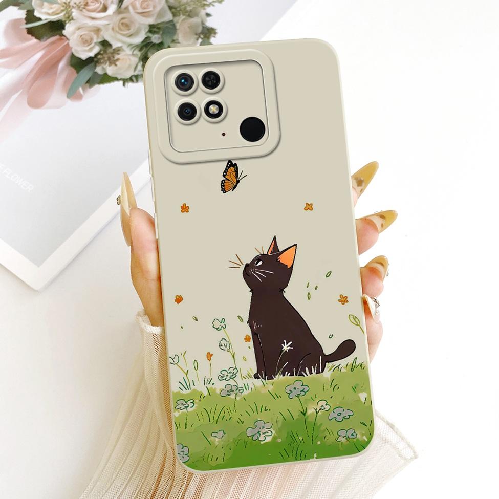 For Redmi 10C 4G Case Cover Silicone Luxury Fashion Cool Kawaii Cute Painted Phone Casing 220333QAG 220333QBI 220333QNY 220333QL