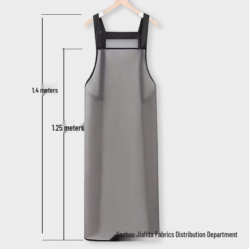 Waterproof Oil Apron - Adult Size for Kitchen, Seafood Cooking, Dishwashing, and Restaurant Work