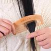Portable Pocket-Sized Peach Wood Detangling and Massage Comb