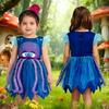 Fun and Creative Octopuses Outfit Set Adjustable Headband Skirt Costume Accessories for Theme Parties Comfortable Wear