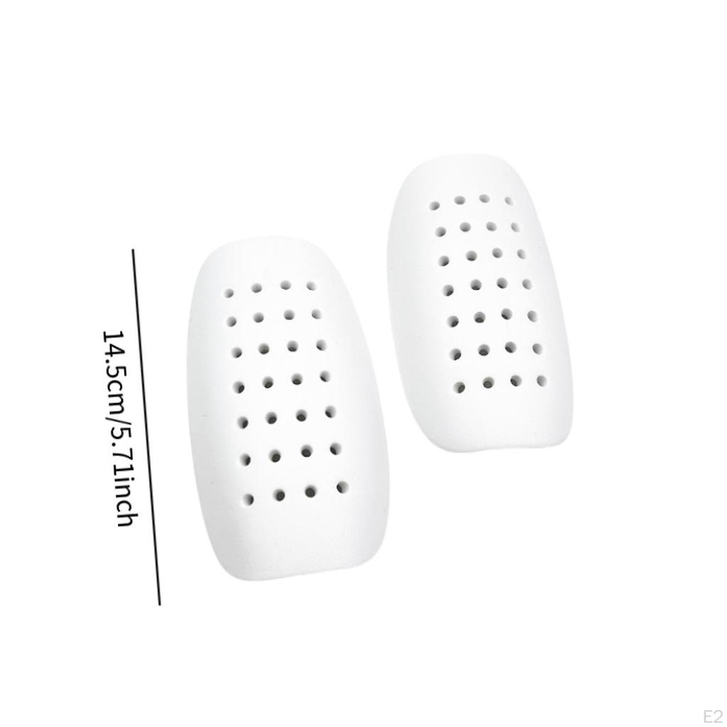 2 Pieces Leg Protection Football Shin Pads Portable Outdoor Sports Guard Set