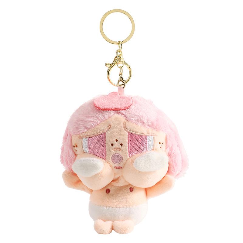 Keychain Crybaby Bag Pendant Plush Toy Doll Cartoon Character Gift Accessories
