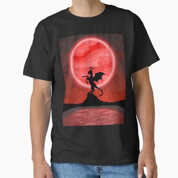 Jersey Devil Acrylic Pour Art Classic TShirt Made In UsaAus TShirt S2xl S