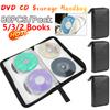 Portable Zipper DVD CD Holder CD/DVD Disc Carry Case Handbag Dustproof Album Storage Sleeve Double-side CD DVD Storage Organizer