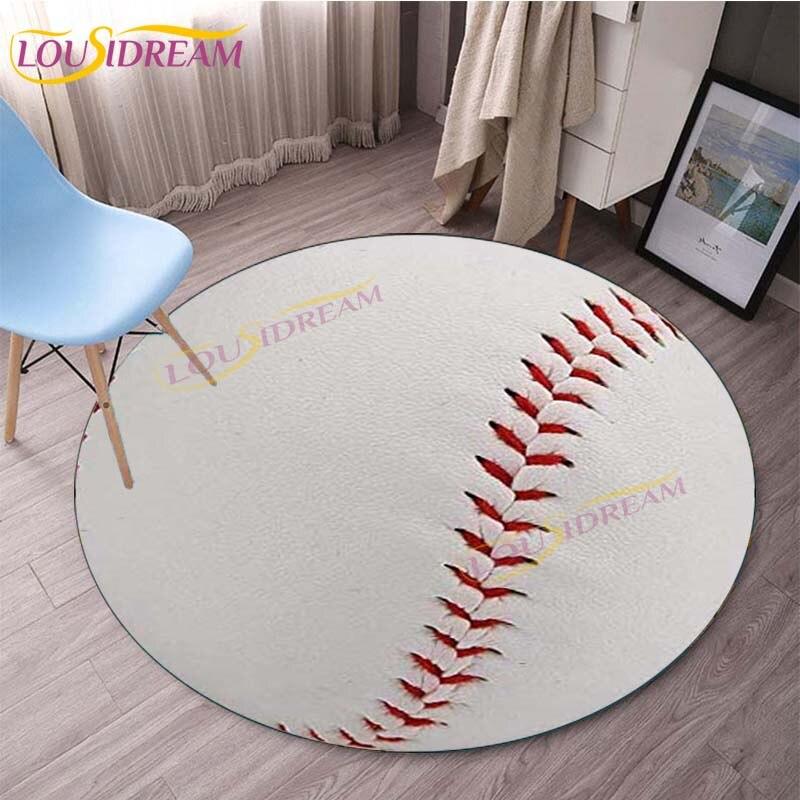 Basketball Round Mat Ying Yang Printed Earth Round Mat Bohemia Round Carpets Baby Play Crawl Carpets for Living Room Home Decor