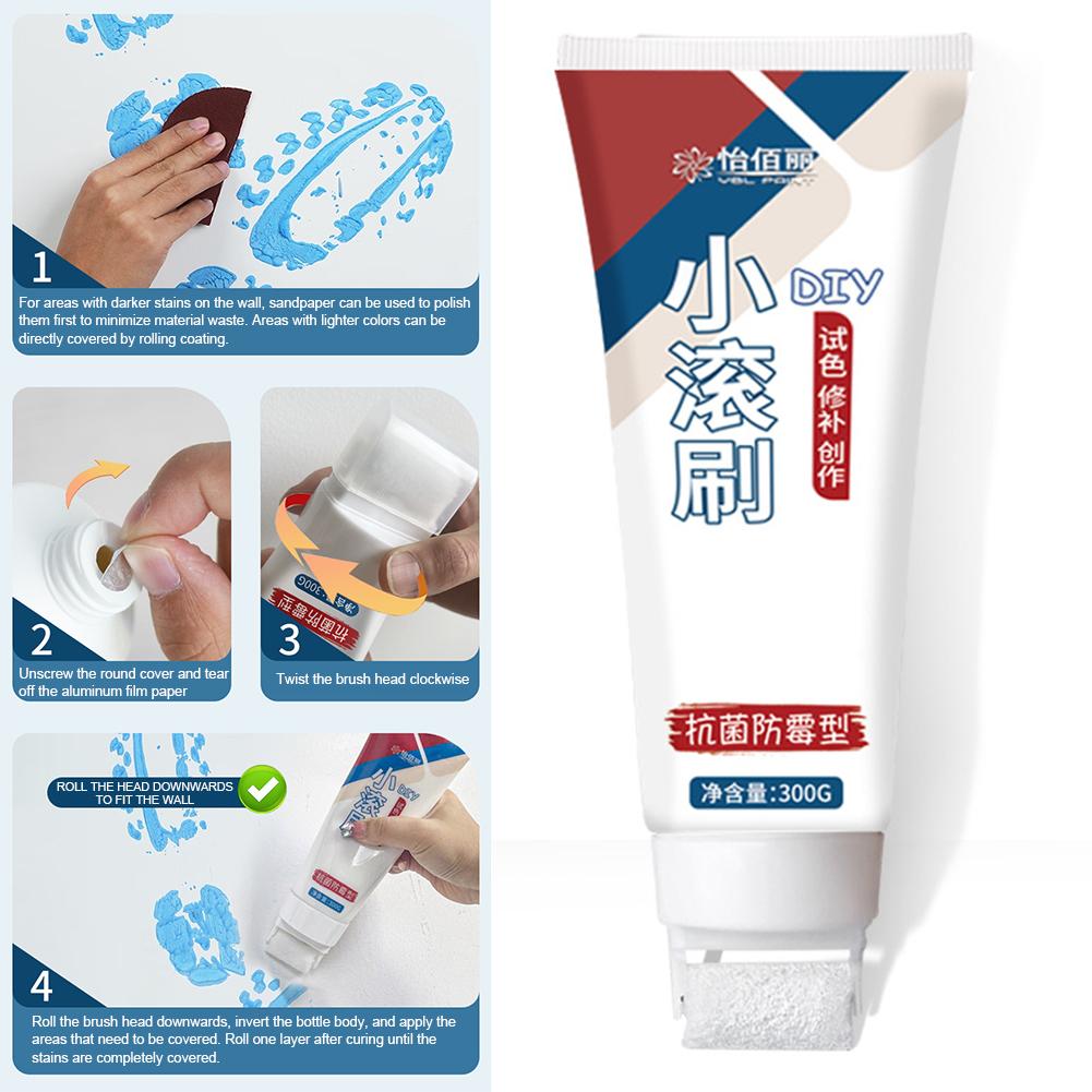 Wandreparaturwerkzeug Hohe Deckkraft Latexfarbe Wandpaste für Zuhause