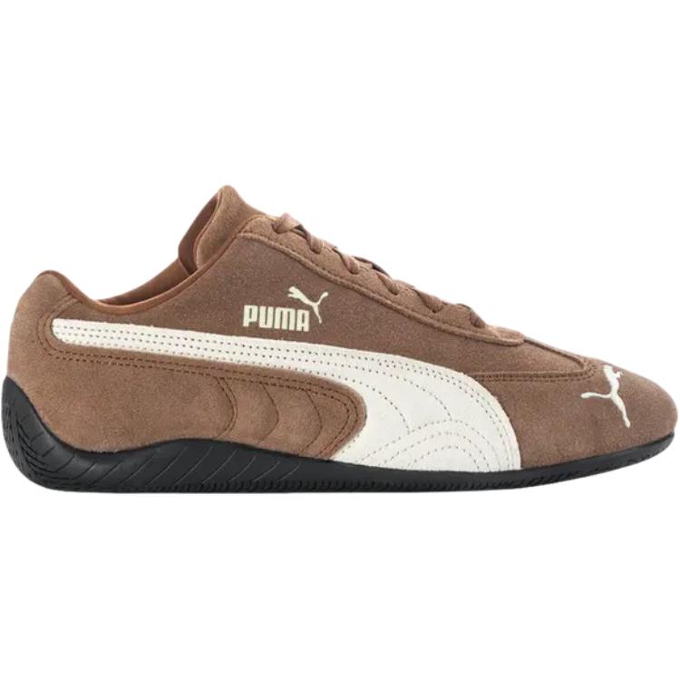 Puma Speedcat OG Jr Haute Coffee Frosted Ivory Kids Sneakers Brown 401698-24