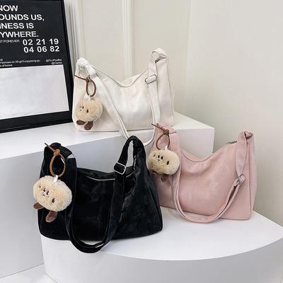 Crossbody Bag for Women In Summer New Trendy Retro Tote Bag College Style Casual Large Capacity Women's Bag