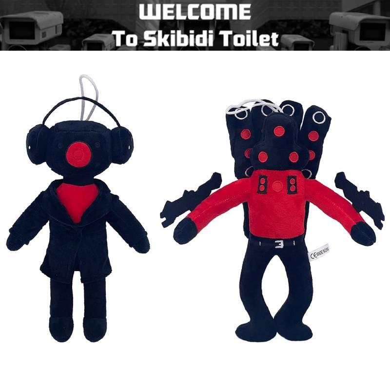 Skibidi Toilet Plush Funny Cute Plush Toy For All Ages Short Hair Fur