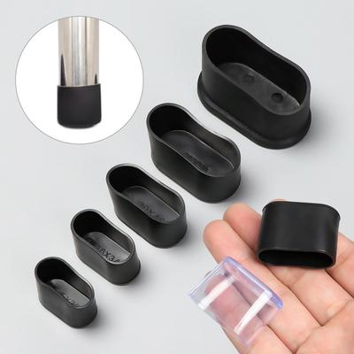 4Pcs Cups Socks Round Bottom Non-Slip Covers Chair Leg Caps Silicone Pads Furniture Feet