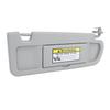 Sun Visor Grey Anti Glare Clear Mirror Sun Shielding Visor with Sun Visor Clip for Civic 2006 to 2011 Right Passenger