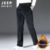 JEEP SPIRIT Men's Lined Corduroy Casual Pants
