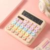 Calculator Typewriter Style Large LCD Display Easy Reading Round Keys Calculator for Everyday Office Use