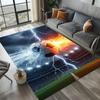 Wild Football Carpets Abstraction Live Room Floor Mat Home Decor Soft Non-slip Kids Room Bedroom Rug Easy To Clean Table Rugs