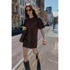 Za Autumn New Women clothes 2025 Western Style Fashion Suede Effect Rivet Dress 1058632 716