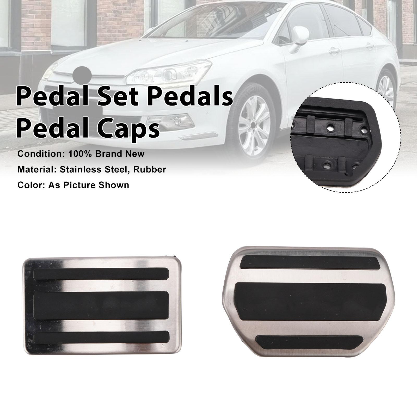 Pedal Set Pedals Pedal Caps For Peugeot 3008 2009-2016 508 2010-2018 AT