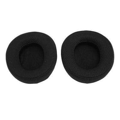 2pcs Headphone Ear Pads Professional Earpads Breathable Mesh Fabric Replacement Ear Cushions for
