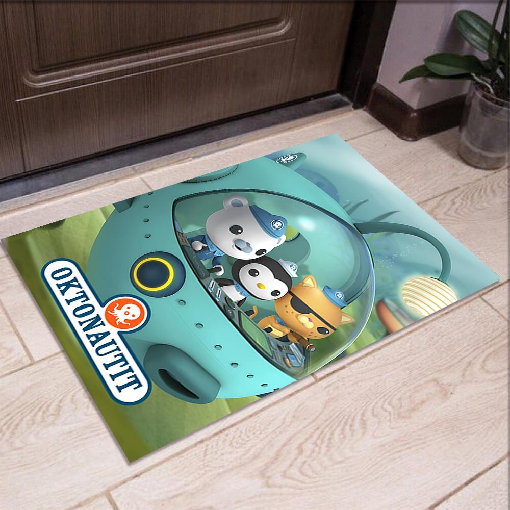 Octonauts Printed Carpet Rug for Office Chair Living Room Bedroom Kitchen Room Decor Gifts