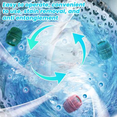 Laundry Ball Wrinkle-Free Clothes Rapid Drying Static Reduction Hair Fur Remover Reusable Dryer Ball