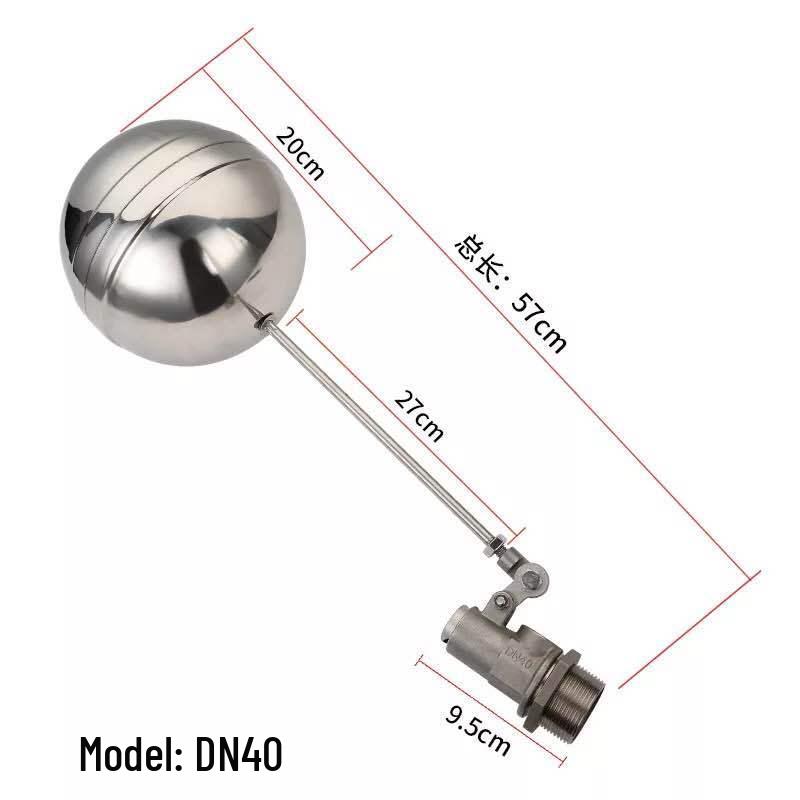 Контроллер уровня воды из нержавеющей стали 304, поплавковый клапан DN50/DN100