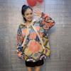 Retro Rhinestone Mink Velvet Hooded Sweater: Women's Loose Long Sleeve Knit Top, 2025 Edition