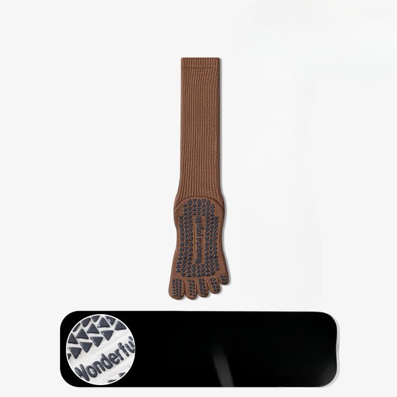 Yoga Five-finger Socks Children Autumn-winter Fitness Exercise Aerobics Dance Indoor Pilates Winter Stockings