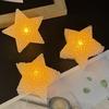 Handheld LED Light Star Shaped Night Light Soft Warm Glow Dance Prop for Kids Party Performance Photo Decoration