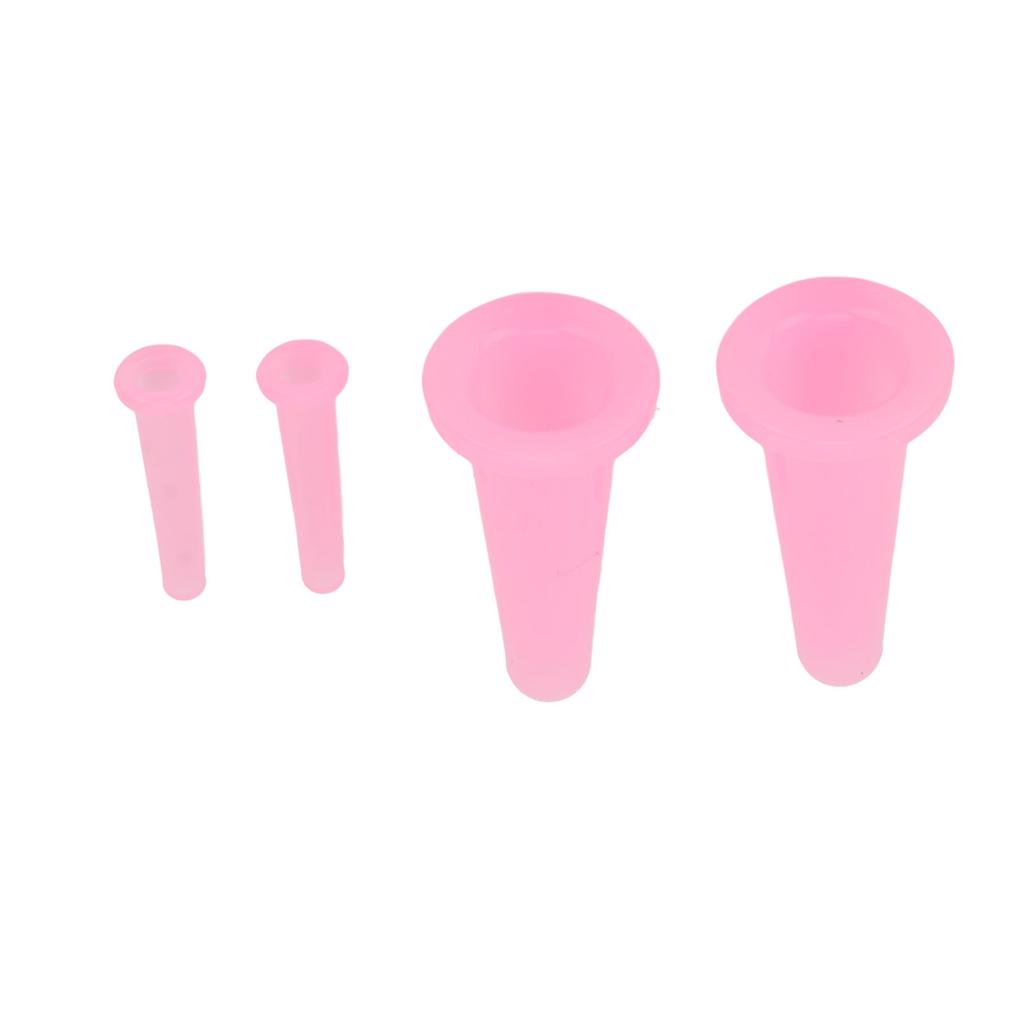 4ks vakuový masážní pohár Silikonový masážní pohár na obličej pro domácí použití Léčba celulitidy