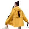 Women's Workwear Jacket - 2023 Spring/Autumn Korean Style, Loose BF Harajuku Hooded Trendy Jacket