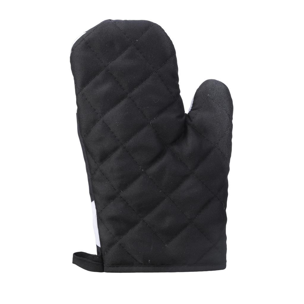 Kitchen Microwave Insulation Gloves with Mat Heat Resistant Baking Gloves Cooking Baking Gloves Oven Mitts Enduring