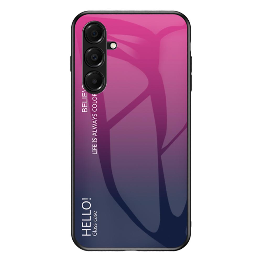 For Samsung Galaxy A17 5G Case Anti-Scratch Tempered Glass+PC+TPU Phone Cover