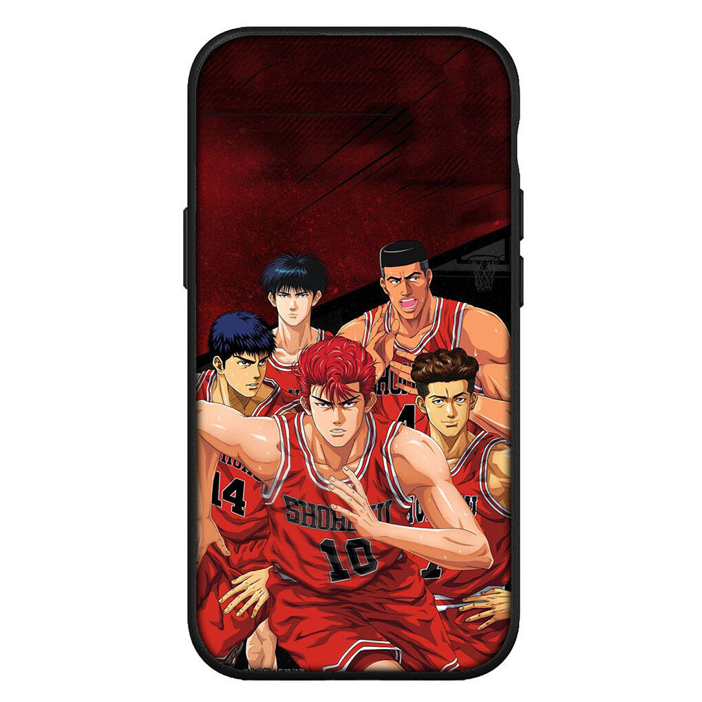 Für Motorola Moto Edge 70 60 50 G54 G86 Samsung Galaxy S25 iPhone 17 16 15 Xiaomi Redmi Note 14 13 Pro Max Handyhülle Slam Dunk Basketball Cover