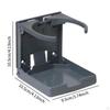 Adjustable Foldable Car Drink Holder Cup Rack Simple Portable Storage for Rvs