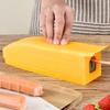 Manuelle Hot Dog-Schneidemaschine Verstellbarer Wurstschneider für 1,8-2,5 cm Würste Edelstahl BBQ Grillzubehör