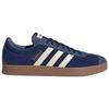 Adidas Vl Court Classic Fashion Comfortable Non-Slip Durable Low-Top Skate Shoes Unisex Sneakers Deep-Blue KK3775