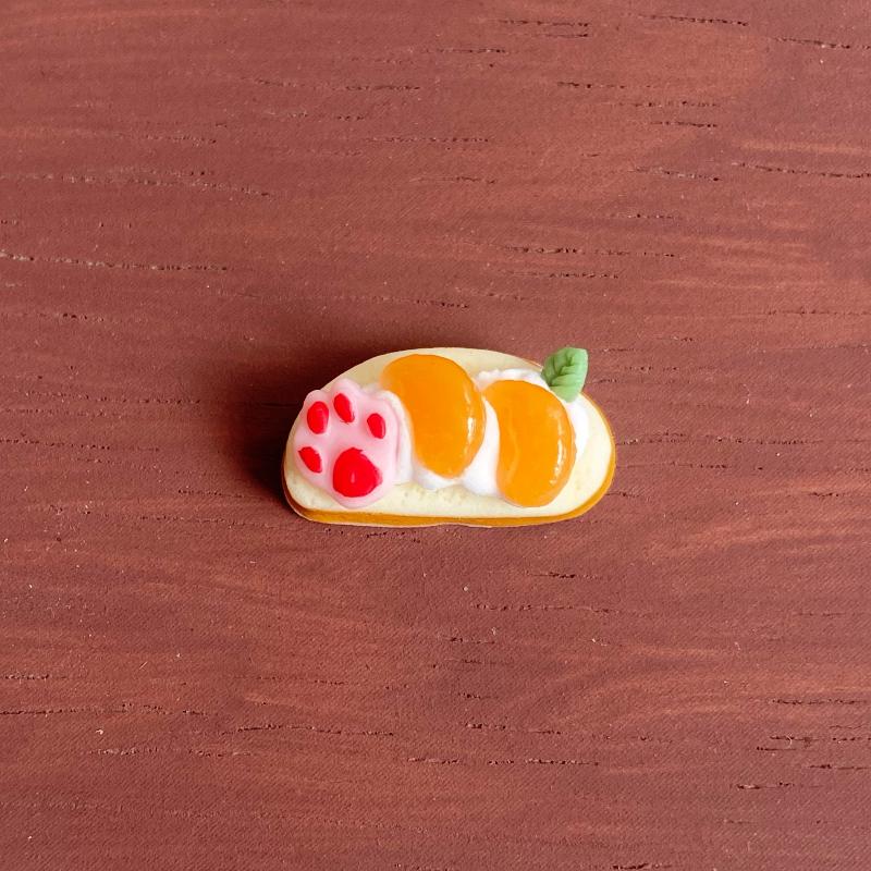 

1Pcs Miniature Dollhouse Berry Ice Cream Thick Cut Toast Model Toy Fruit Bread Food Accessory For Dolls DIY Decoration Kids Gift