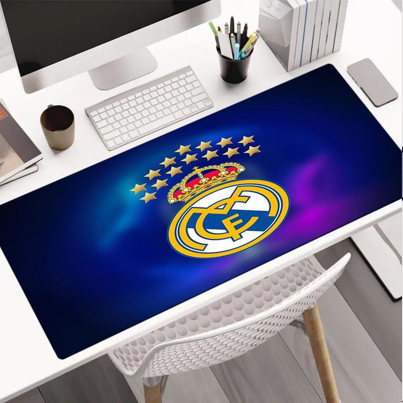 Real Madrid Crest Mouse pad Mouse pad, Gaming Mouse Pad, keyboard pad, Desk Decor for computer notebook Fan Gift Birthday Gift
