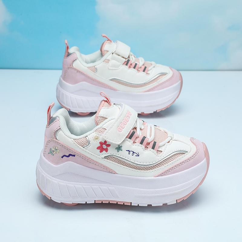 Boys/ Girls Deformed Shoes Four-wheel Dual-purpose Roller Skates Double Row Running Shoes Roller Skates Shoes with Wheels
