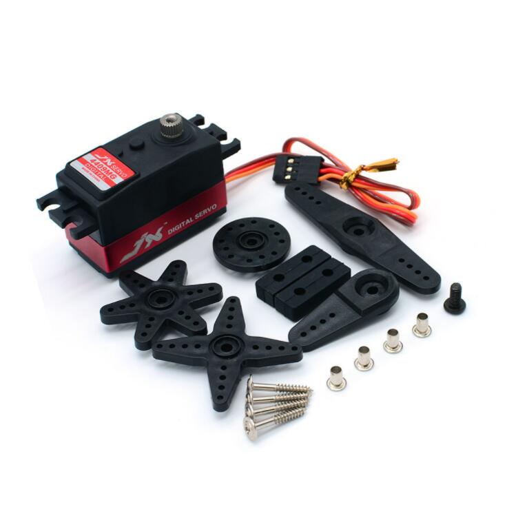 JX PDI-4409MG 9KG Hochgeschwindigkeits-Low-Profile-Kurzservo Digitalstandard für 1/8 1/10 RC-Driftauto