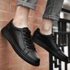 Genuine Leather Men Casual Shoes 2025 New Arrival Stylish Mens Sneakers Male Comfortable Skate Shoes Men Classic Walking Shoes