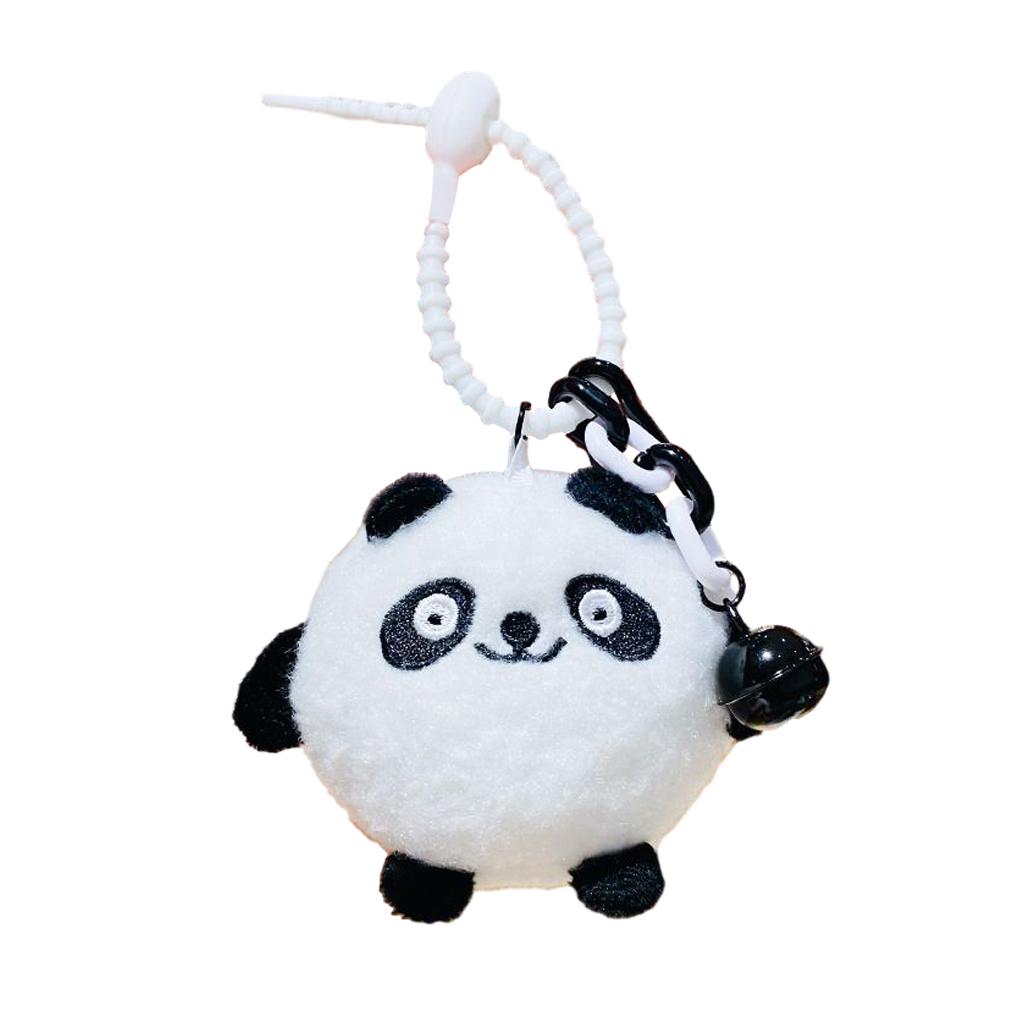 Keychain Holder Cartoon Animal Portable Car Motorcycle Keyring Pendant Ring Bag Decoration Key Chain Jewelry Children
