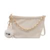 Fashion Small Bag Women's 2025 New Chain Foreign Style Niche Messenger Bag Popular Texture Shoulder Underarm Bucket Bag
