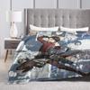 Levi Ackerman Blankets Soft Warm Flannel Throw Blanket Bedding for Bed Living Room Picnic Travel Home Couch